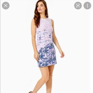 🛑SOLD🛑 NWT Lilly Pulitzer Gellar Shift dress (Purple Iris) - Large